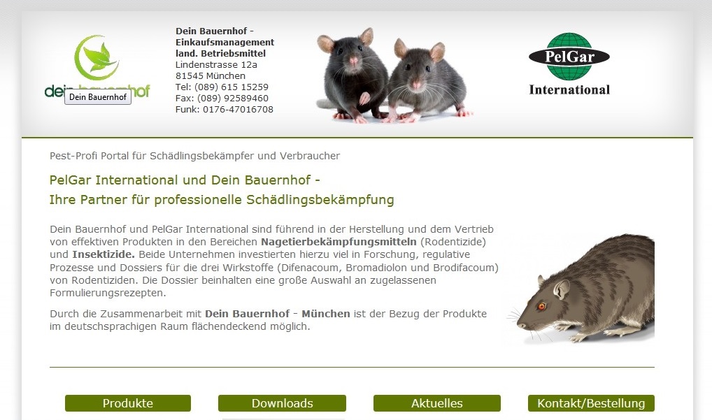 Schädlingsbekämpfungsmittel gibt es auf Pest-Profi.de