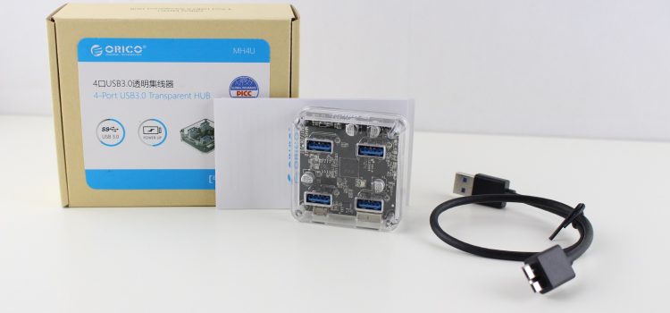 Orico USB 3.0 Hub mit 4 Ports im Test + Video
